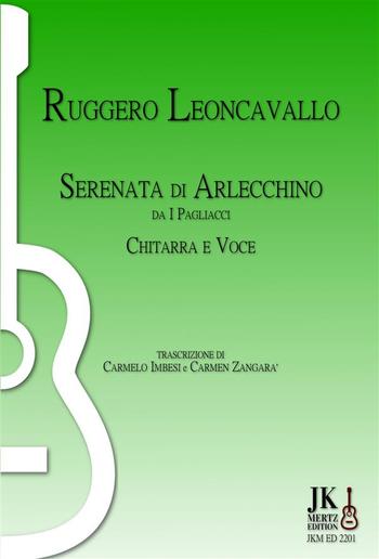 Ruggero Leoncavallo - Serenata di Arlecchino PDF