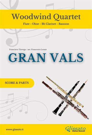 Woodwind Quartet "Gran Vals" score & parts PDF