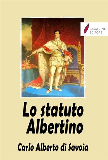 Lo statuto Albertino PDF