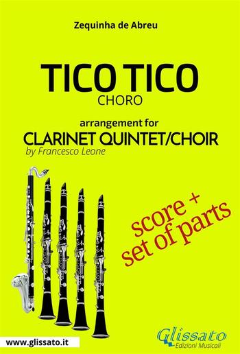 Tico Tico - Clarinet Quintet/Choir score & parts PDF