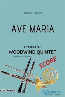 Ave Maria (Gounod) Woodwind Quintet SCORE PDF