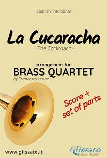 La Cucaracha - Brass Quartet score & parts PDF