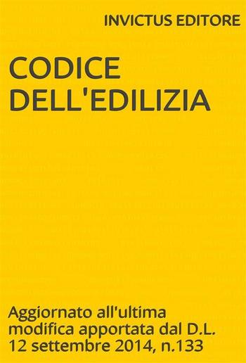 Codice dell'edilizia PDF