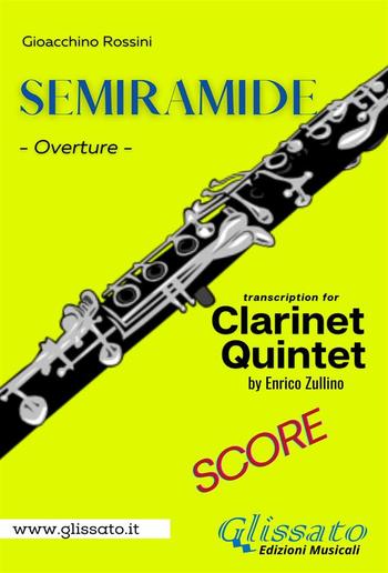 Semiramide - Clarinet Quintet (score) PDF