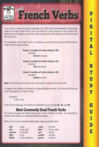 French Verbs ( Blokehead Easy Study Guide) PDF