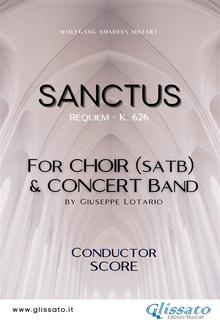 Sanctus - Choir & Concert Band (score) PDF