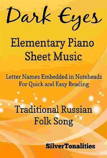 Dark Eyes Elementary Piano Sheet Music PDF