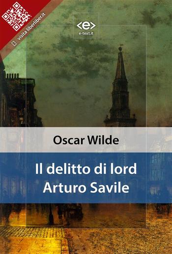Il delitto di lord Arturo Savile PDF