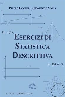 Esercizi di statistica descrittiva PDF