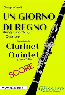 Un giorno di regno - Clarinet Quintet (score) PDF