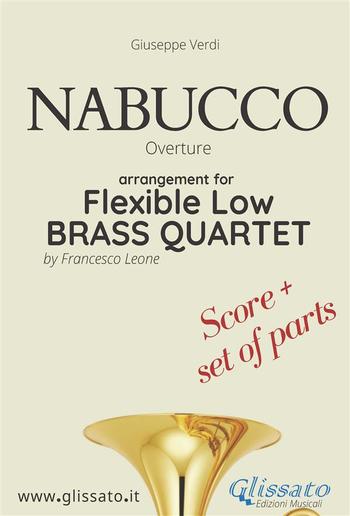 Nabucco - Flexible Low Brass Quartet (score & parts) PDF