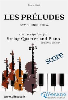 Les préludes - String Quartet and Piano (score) PDF