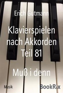 Klavierspielen nach Akkorden Teil 81 PDF