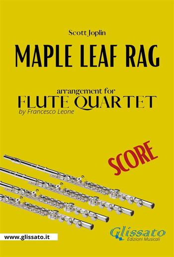 Maple Leaf Rag - Flute Quartet (score) PDF