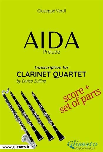 Aida (prelude) Clarinet Quartet - Score & Parts PDF