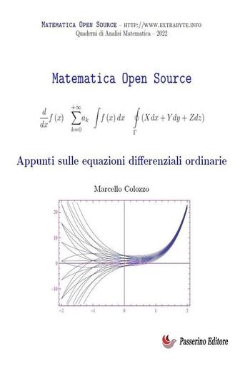 Appunti sulle equazioni differenziali ordinarie PDF