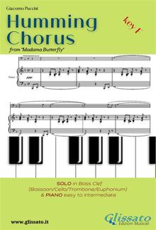 Humming Chorus - Low Bass clef Solo instr. and Piano (Key F) PDF