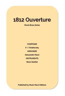 1812 Ouverture Movie Brass Series PDF