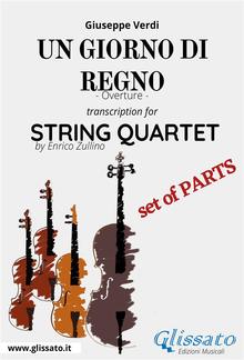 Un giorno di regno (overture) String Quartet - Set of parts PDF