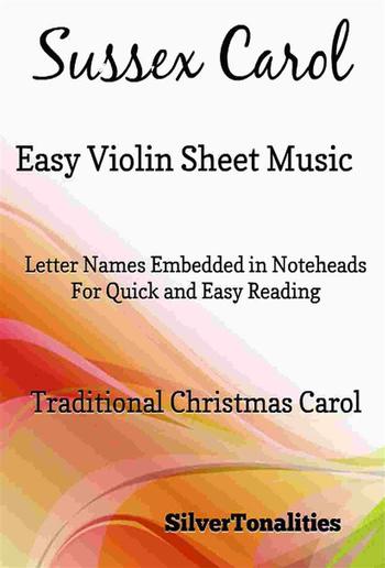 Sussex Carol Easy Violin Sheet Music PDF