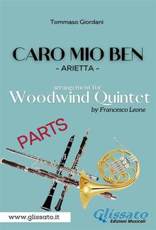 Caro mio ben - Woodwind quintet (parts) PDF