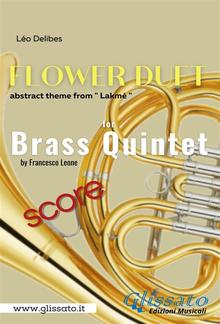 "Flower Duet" abstract theme - Brass Quintet (score) PDF