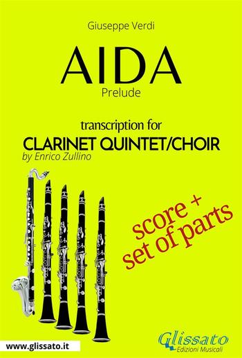 Aida (prelude) Clarinet Quintet/Choir - Score & Parts PDF
