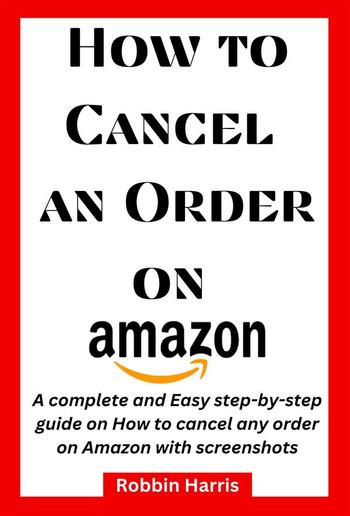 How to Cancel an Order on Amazon PDF