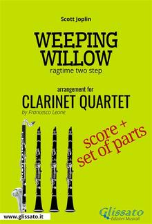 Weeping Willow - Clarinet Quartet score & parts PDF