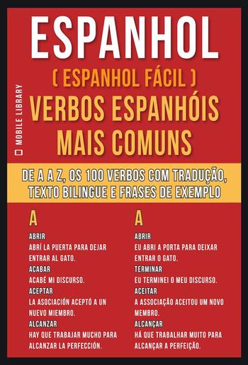 Espanhol ( Espanhol Fácil ) Verbos Espanhóis Mais Comuns PDF