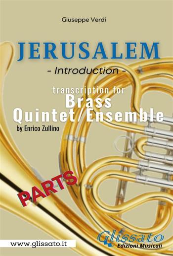 Jerusalem - Brass Quintet/Ensemble (parts) PDF