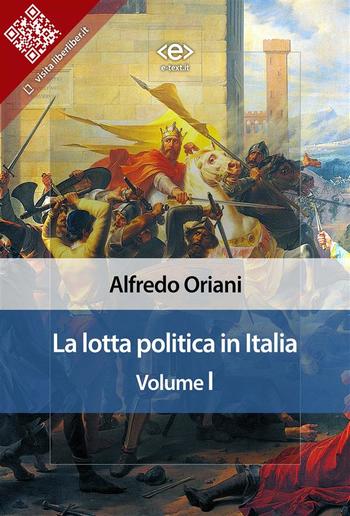 La lotta politica in Italia. Volume I PDF