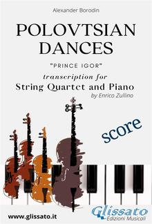 Polovtsian Dances - String Quartet and Piano (score) PDF