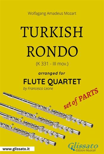 Turkish Rondo - Flute Quartet set of PARTS PDF