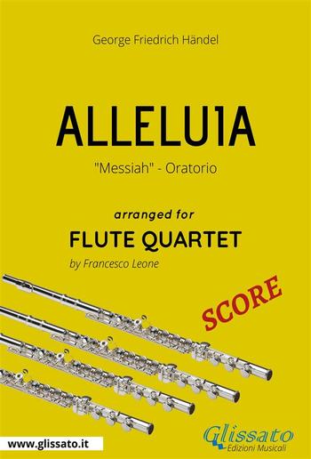 Alleluia - Flute Quartet SCORE PDF