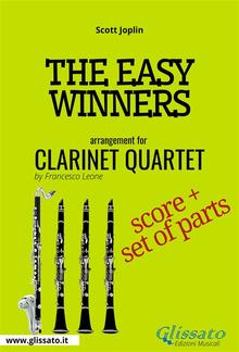 The Easy Winners - Clarinet Quartet score & parts PDF