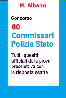 Concorso 80 Commissari Polizia di Stato PDF