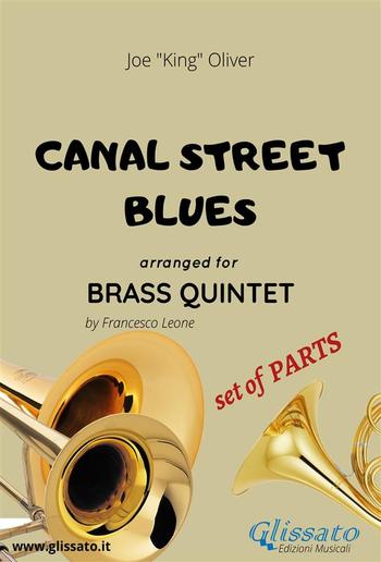 Canal street blues - brass quintet - set of PARTS PDF