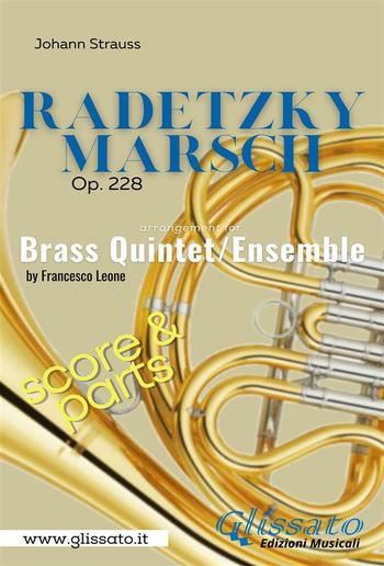 Radetzky Marsch - Brass Quintet/Ensemble (score & parts) PDF