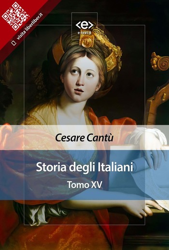 Storia degli Italiani. Tomo XV PDF