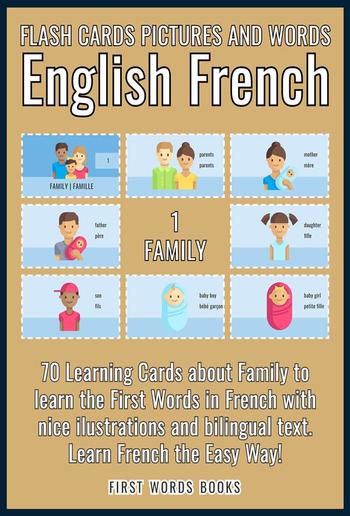 1 - Family - Flash Cards Pictures and Words English French PDF