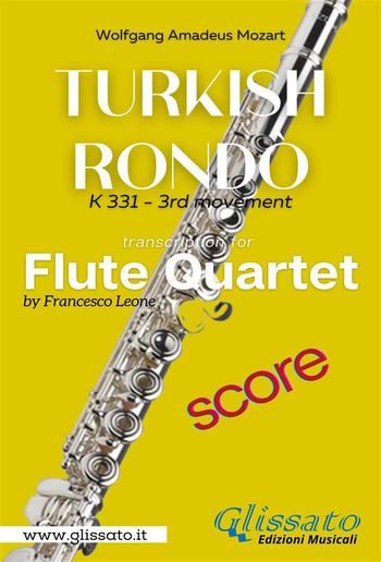 Turkish Rondò - Flute Quartet (score) PDF