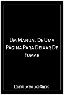 Um Manual De Uma Página Para Deixar De Fumar PDF