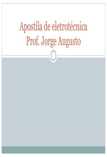 Apostila de Eletrotécnica com exercícios resolvidos PDF