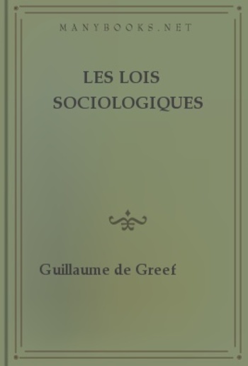 Les lois sociologiques PDF