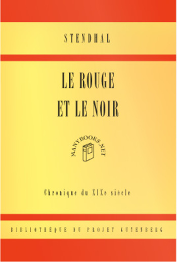 Le Rouge et le noir PDF