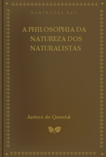 A philosophia da natureza dos naturalistas PDF