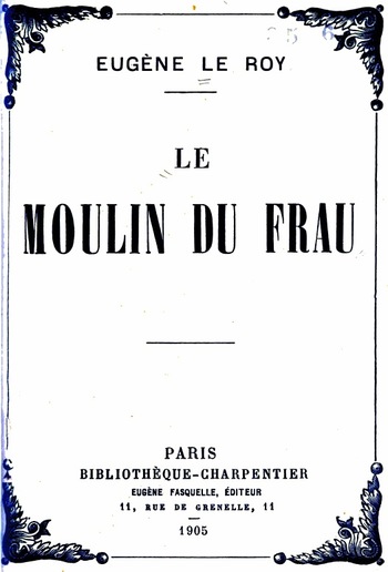 Le moulin du Frau PDF