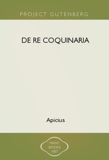 De Re Coquinaria PDF