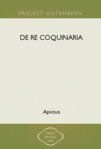 De Re Coquinaria PDF